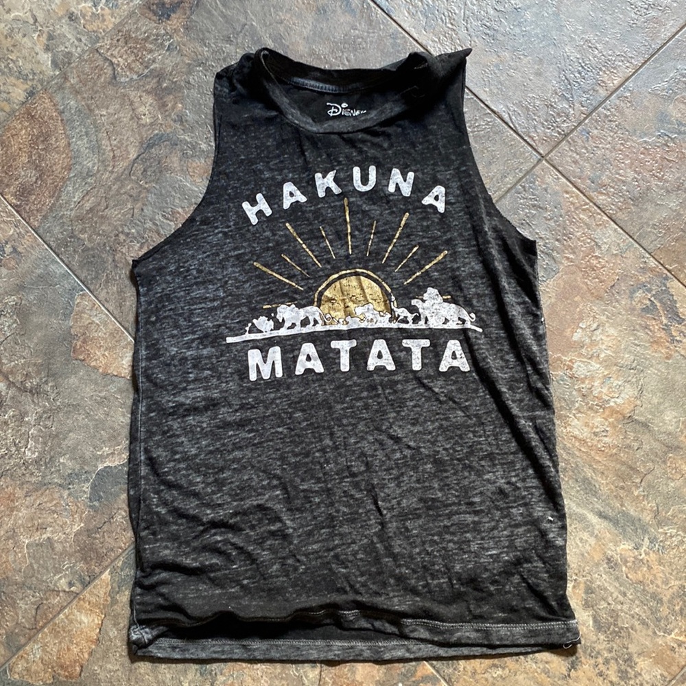 Hakuna Matata Disney muscle tee